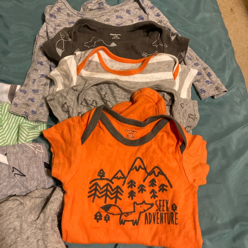 Lot of 6-9 month onesies